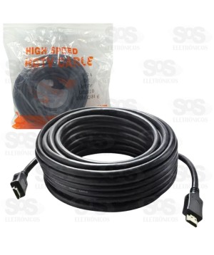 Cabo HDMI 30 Metros Full Hd 1080p Sem FIltro Exbom 2506