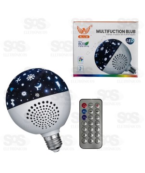 Lâmpada Projetor Com Alto-Falante Altomex AL-L38