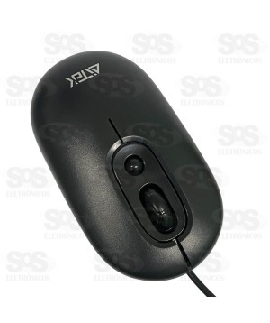 Mouse Óptico Com Fio 1.5 Metros Aitek AM0-S2003