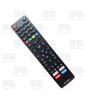 Controle Remoto Philco 4K Teclas SmartTV  EL-7250