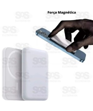 Carga Extra 5.000mAh Por Indução Eletromex EL-2901