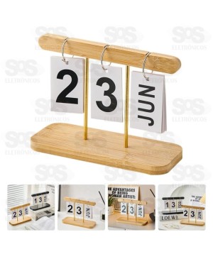 Calendário De Mesa Permanente Onyx 6674
