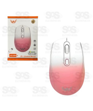 Mouse Óptico Sem Fio 4 botões Altomex AG-690J