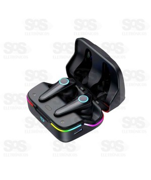 Fone de Ouvido Gamer Sem Fio Kaidi KD-G1