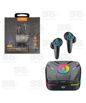 Fone de Ouvido Gamer Sem Fio Kaidi KD-G1
