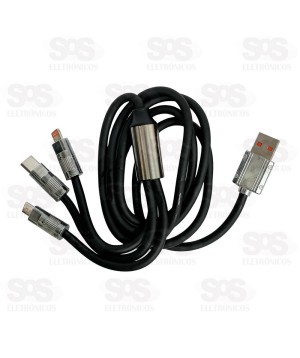 Cabo De Dados Emborrachado 3 Em 1 Altomex AL-464-3IN1