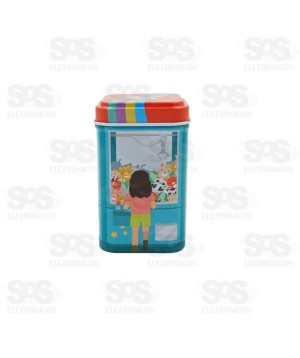 MIni Lata Estampadar 7x4cm em Metal Livon 6599