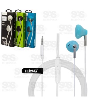 Fone de Ouvido com Microfone Lelong LE-0217