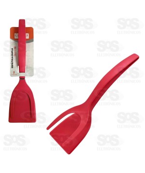 Espátula Dupla de Silicone Rígido Caerus CRS-2259