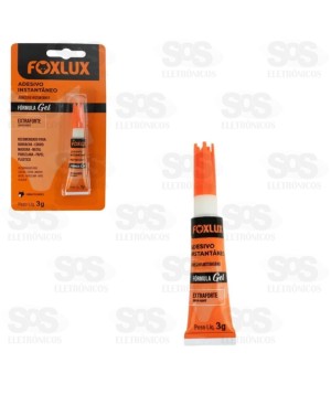 Cola Instantâneo Gel 3 Gramas Floxlux 96.11