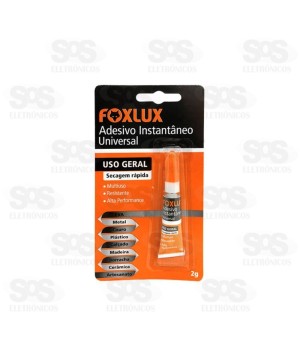 Cola Instantâneo Universal 2 Gramas Foxlux 96.01