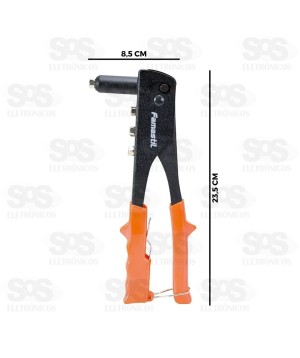 Alicate Rebitador Manual 4 Ponteiras Famastil 41.01