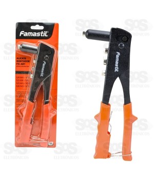 Alicate Rebitador Manual 4 Ponteiras Famastil 41.01