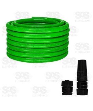 Mangueira Lisa Com Kit 7/16x1,5mm 10 Metros Famastil F90.47