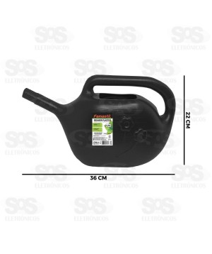 Regador Plástico 4,5 Litros Bico Removível Famastil F89.42