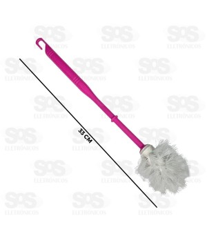 Escova Sanitária 33cm Cores Variadas Napoles NAES36