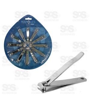 Kit Cortador de Unhas 12 Unidades Napoles NAOI3