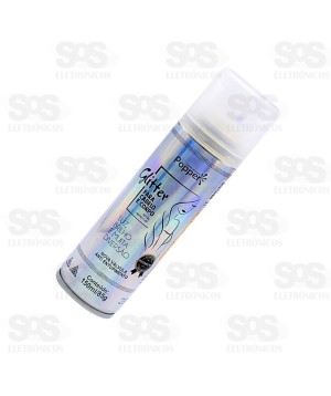 Glitter Spray Cabelo e Corpo 150ml Popper