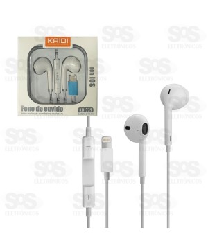 Fone De Ouvido Com Microfone Para Iphone Kaidi KD-739