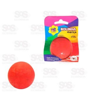 Bolinha Maciça Lisa 5,5CM Para Pet Cores Variadas Pet Toys 2695
