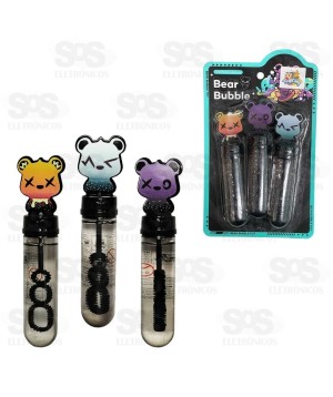 Kit Bolhas De Sabão Com 3 Unidades Toy King TK-AB7734