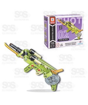 Blocos de Montar Shotblock Modelos Sortidos Polibrinq BM059