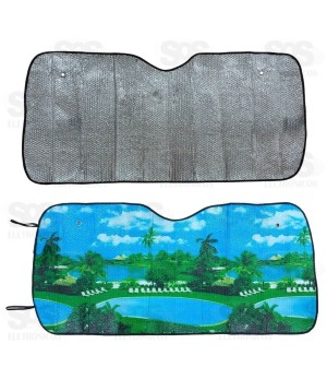 Protetor Solar Para Parabrisa Estampado 130x60cm NAPD60E