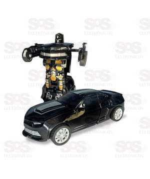 Carro Trasformers Com Controle Remoto Recarregável Toy King tk-7040