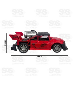 Carro De Controle Remoto Solta Fumaça Toy King TK-AB4469