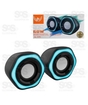 Caixa de Som Multimídia 60W Altomex AL-1076