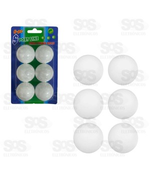 Bolinhas de Ping Pong 6 Unidades 20341