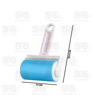 Rolo Adesivo Tira Pelos Lavável Top Útil TOP0867