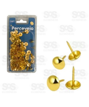 Percevejo Dourado Tachinhas 100 Unidades 5133