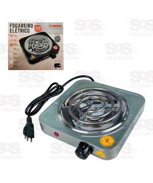 Fogareiro Elétrico 1 boca 1000W/127V Hai Brasil