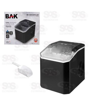 Máquina De Gelo 1.3 Litros Bak BK-MDG12KG-127