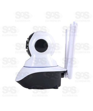 Câmera De Segurança Inteligente Wi-Fi 5 Antenas AL-S644