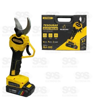 Tesoura Elétrica Recarregável Altomex GJ-103
