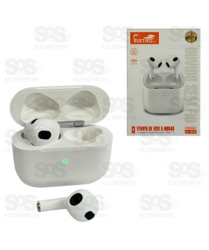 Fone De Ouvido Sem Fio Bluetooth Eletromex EL-1602