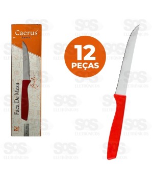 Kit Faca De Mesa Bali 12 Unidades CRS-2644