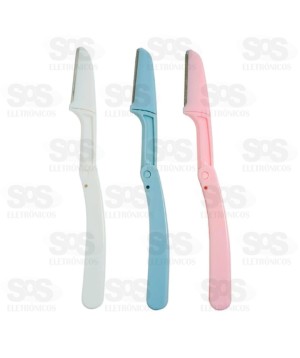 Navalhete Plastico Dobrável Multiuso Lâmina em Inox