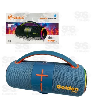 Caixa De Som 50W Resistente À Água Golden Pro GP-225