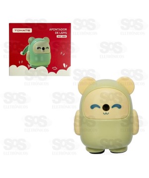 Apontador de Lápis Com Reservatório Tomate MAT-M08