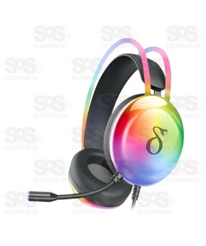 Fone Headset Gamer RGB Pro Aitek Delta F4132
