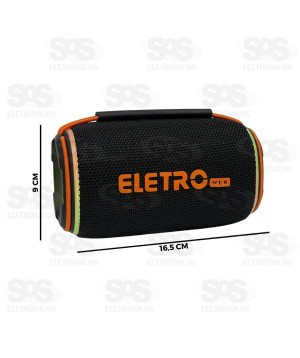 Caixa De Som 50W Resistente À Água Eletromex EL-1133