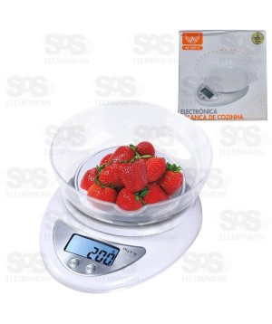 Balança Digital Com Bandeja Até 5 Quilos Altomex AL-SF015