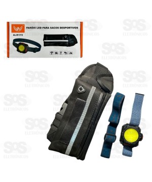 Cinta Pochete Com Lanterna de Cabeça Altomex AL-B1372