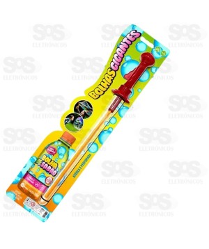 Bolha De Sabão Gigante Bastão Espada Refil 300ml