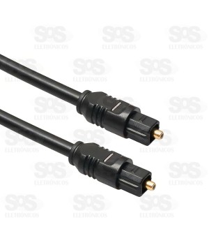 Cabo Óptico Para Áudio Digital 2 Metros Altomex AL-C088