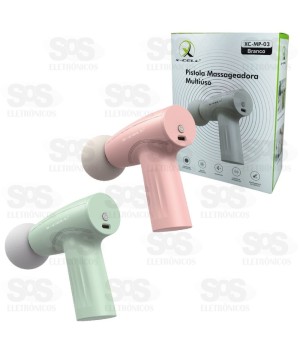 Massageador Pistola Muscular Recarregável  X-Cell XC-MP-03