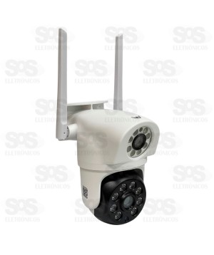 Câmera Dupla de Segurança Inteligente Wi-Fi Altomex AL-S827